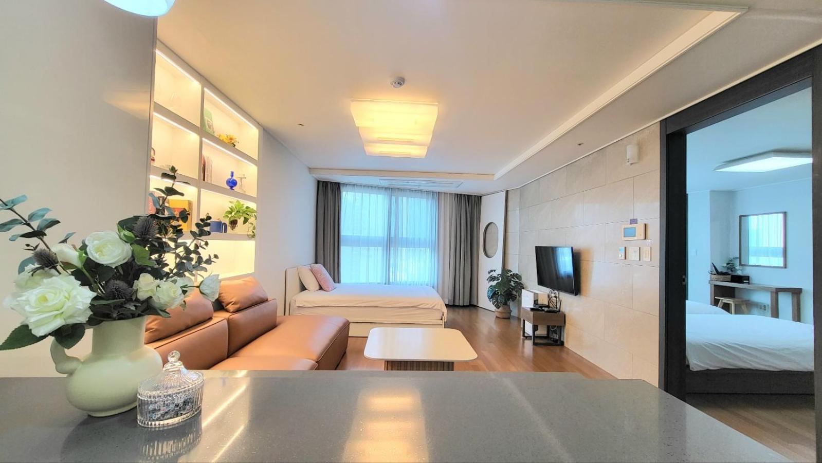 Haeundae Lavender House-Irua Hotel Μπουσάν Εξωτερικό φωτογραφία